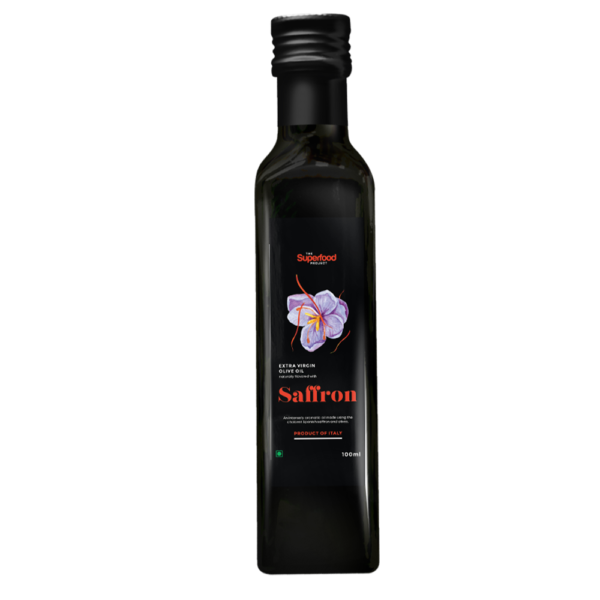 Extra virgin olive oil with “Saffron” flavour